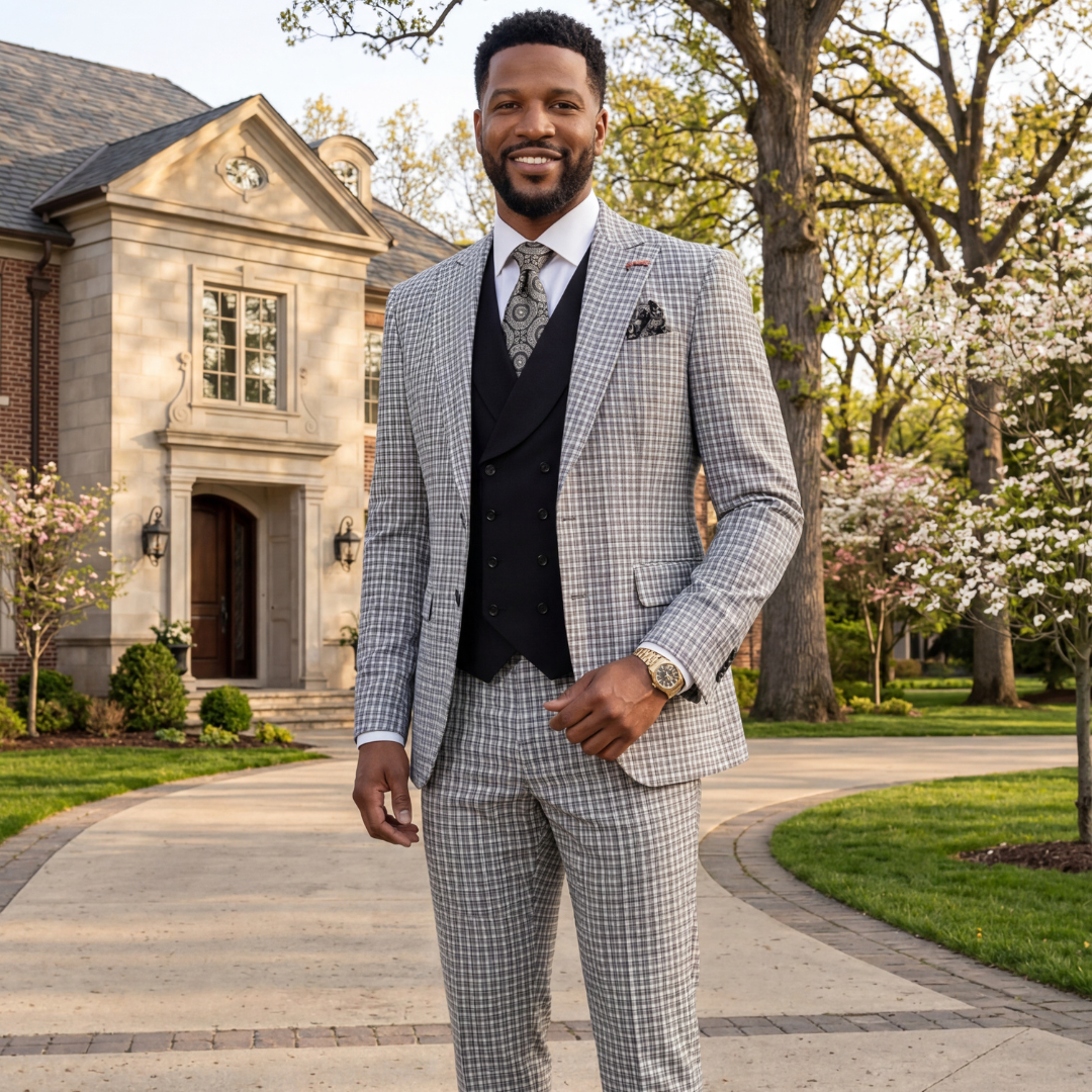 100% Super 200's Luxury Wool Suit