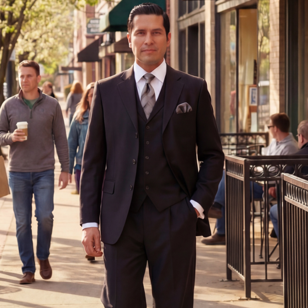 Men's suits with wide leg pants Men's Suits with wide leg pants