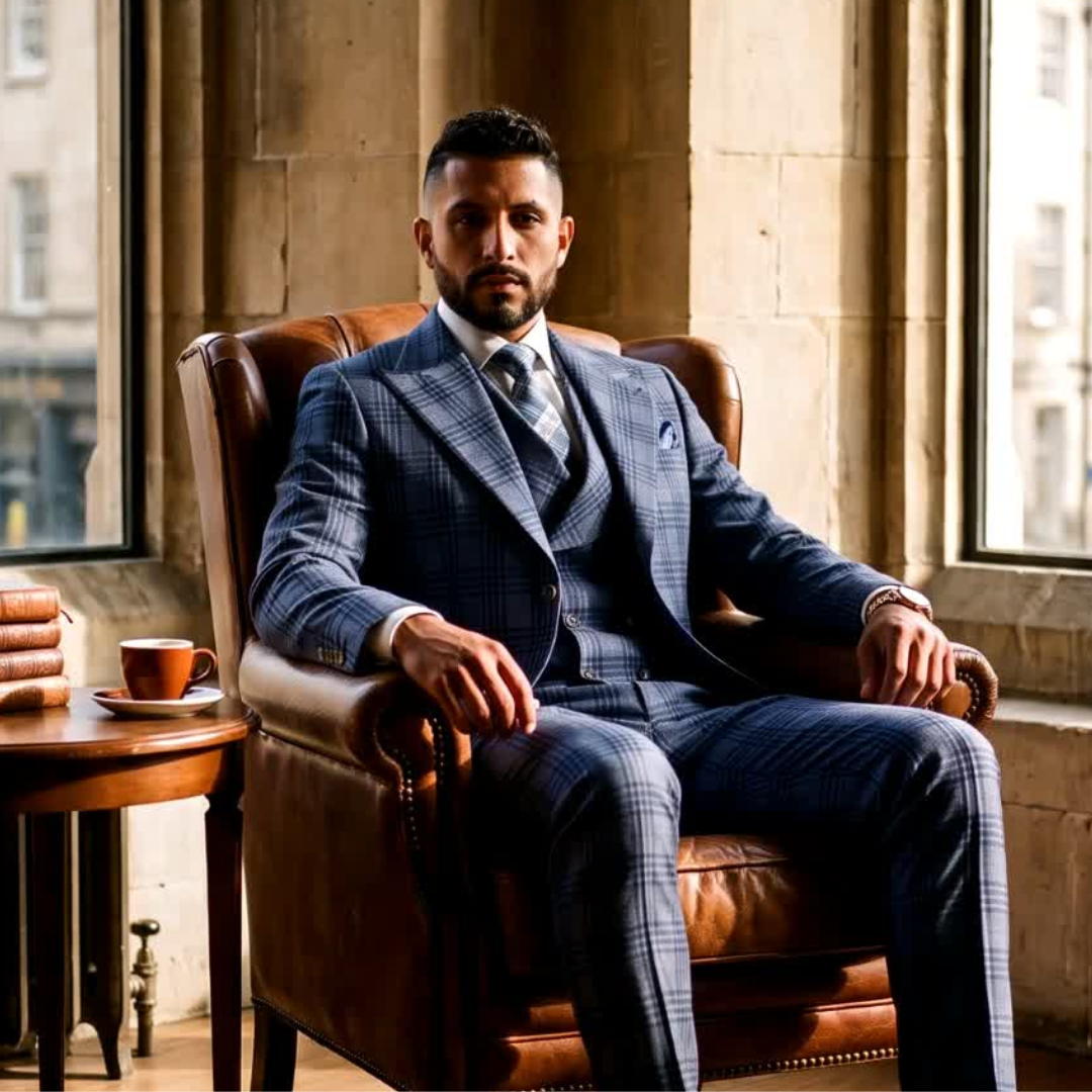Men's 100% Wool 3 Piece Suits Men's 100% Wool 3 Piece Suits